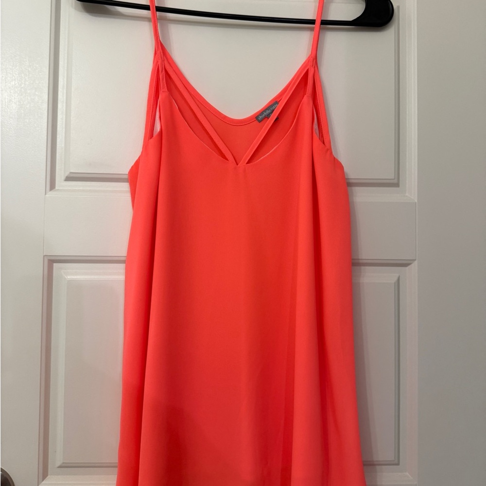 Charlotte Russe Neon Pink Tank Top